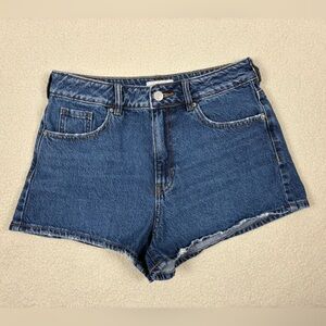 Pacsun Mom Shorts High Waist Dark Wash Size 27